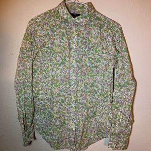 Floral Button-Up